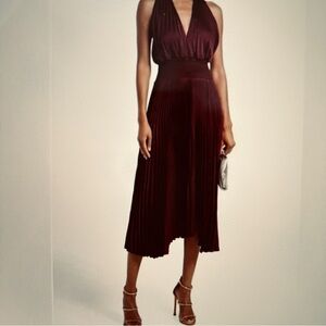 NWOT A.L.C. Burgundy Midi Dress